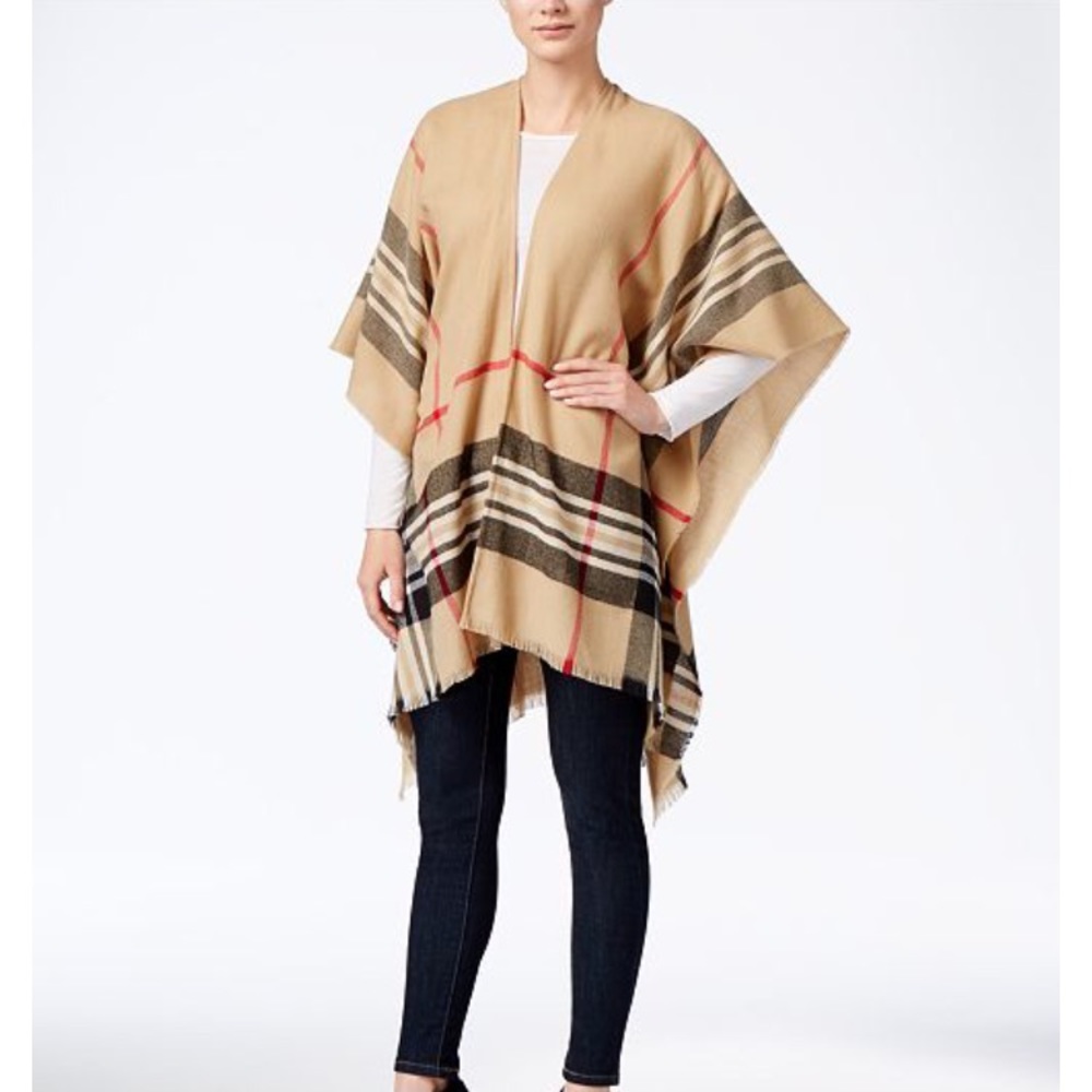 Charter Club poncho